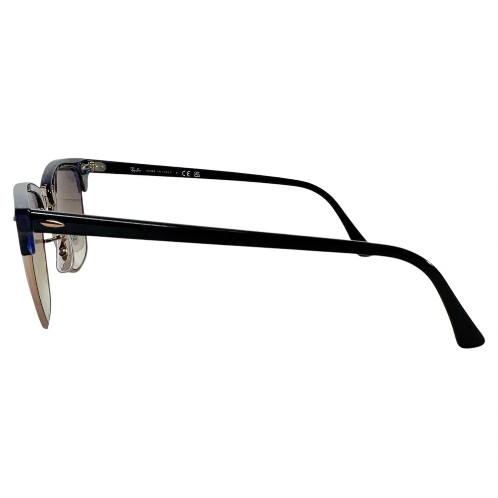 RAY BAN Clubmaster Sunglasses NEW Style RB 3016 Spotted Brown Blue